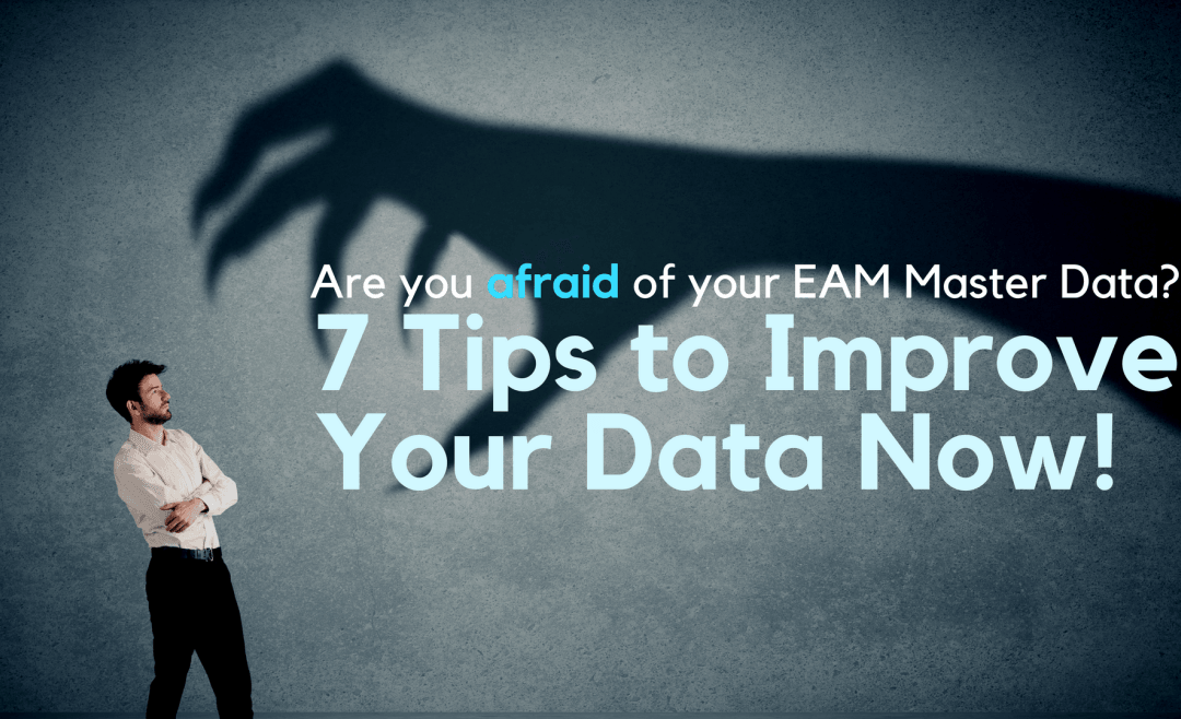Are you afraid of your EAM Master Data? 7 Tips to Improve Your Data Now!