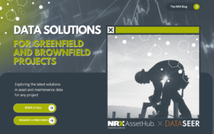 Blog graphic: "Data Solutions for Greenfield and Brownfield Projects"