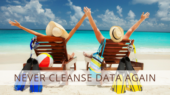 Never Cleanse Data Again