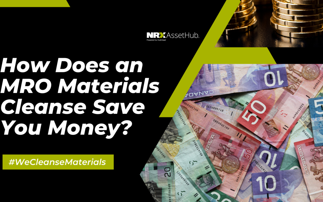 How Does an MRO Materials Cleanse Save You Money?