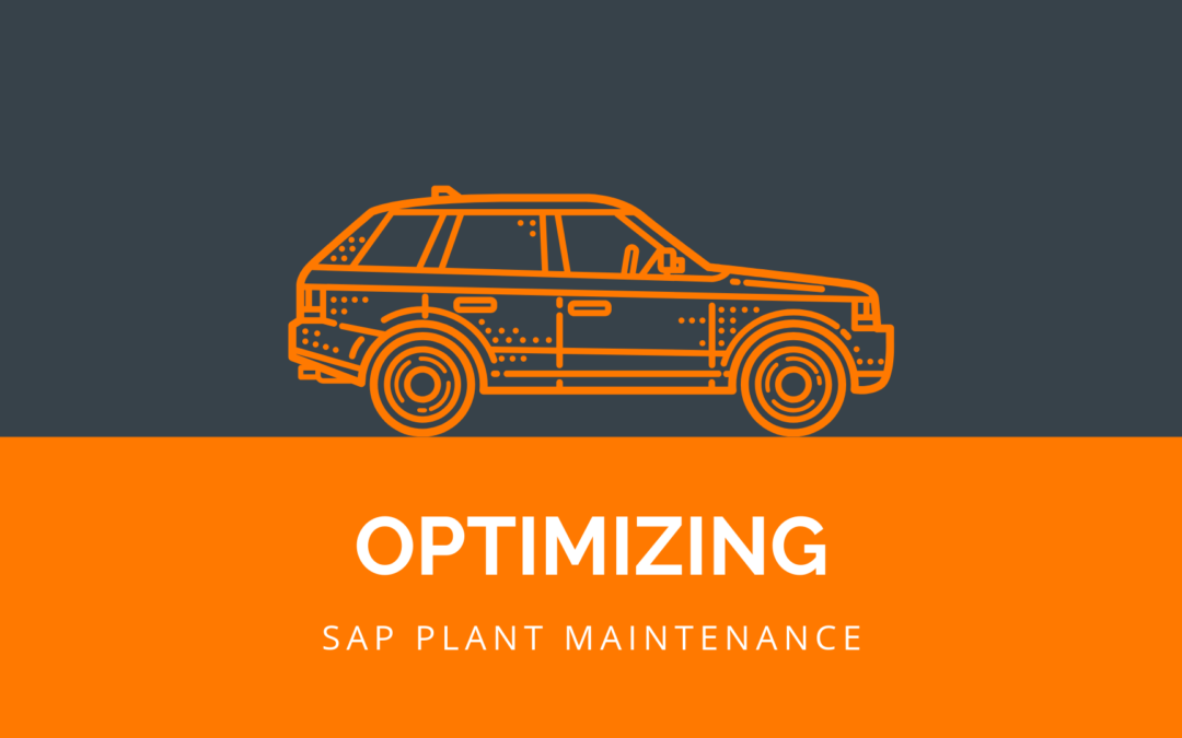 optimizing sap plant maintenance
